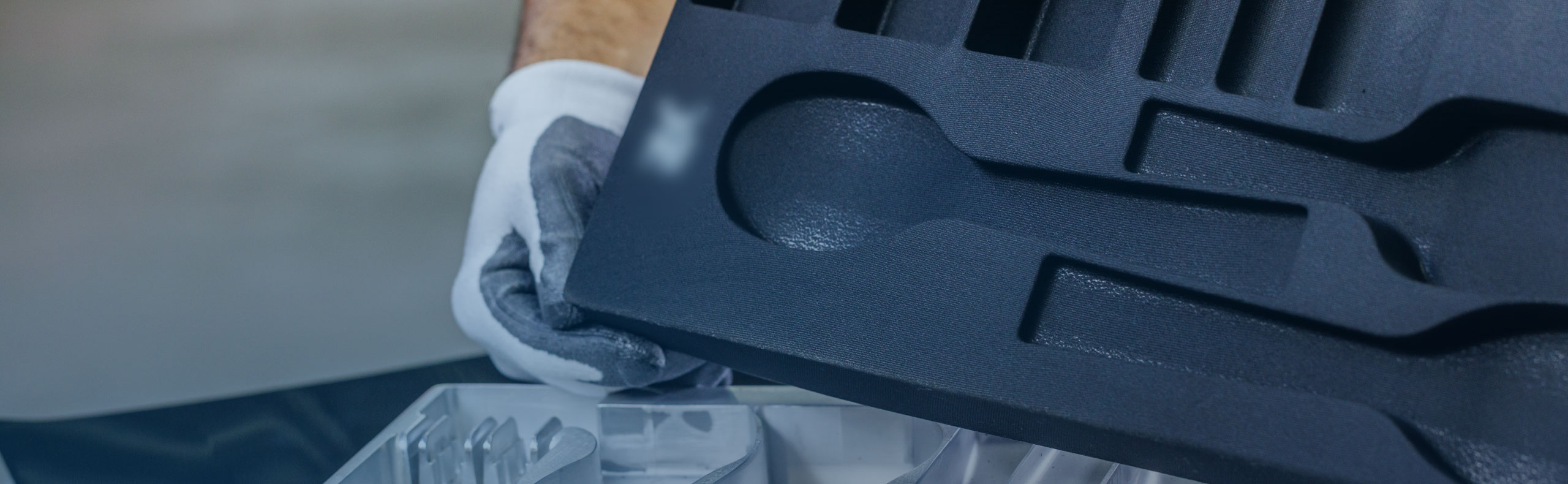 Bild eines Tiefziehteils für die Besteckindustrie