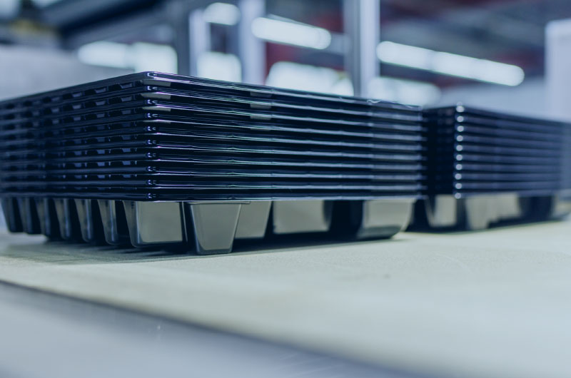 Fertiges Produkt aus der Thermoformung